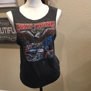 Vintage Harley Cut T-shirt